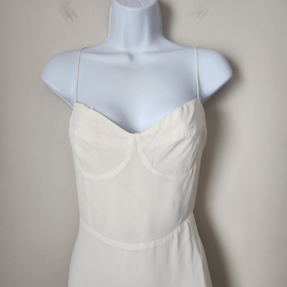 NWOT Reformation | Melita Bridal Wedding Maxi Dress Gown in Ivory - Size 10 - Picture 5 of 16